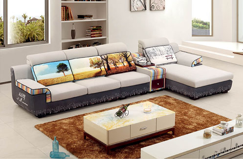 mẫu sofa nỉ đẹp hiện đại 